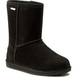 Buty EMU AUSTRALIA - Paterson Lo W10771 Black 2016. Czarne kozaki damskie Emu Australia, ze skóry. W wyprzedaży za 449.00 zł.
