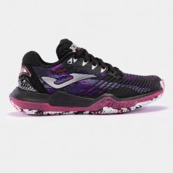 Buty tenisowe damskie Joma Point Lady Clay black/fuchsia 39. Czarne obuwie sportowe damskie Joma, bez wzorów, tenisowe. Za 377.00 zł.