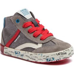 Sneakersy GEOX - B Kilwi B.E B92A7E 01022 C1102 S Grey/Dk Red. Półbuty chłopięce marki Geox. Za 259.00 zł.