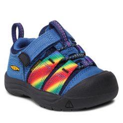 Półbuty Keen. Niebieskie półbuty chłopięce Keen, bez wzorów, bez zapięcia. Za 199.99 zł.