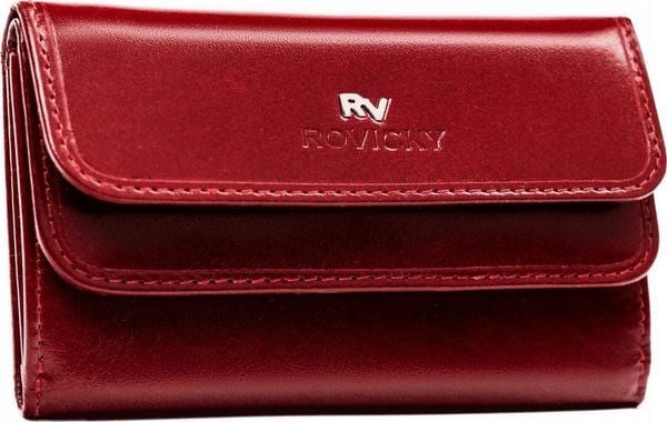 Rovicky Średni, wygodny portfel damski z systemem RFID - Rovicky NoSize. Portfele damskie ROVICKY, bez wzorów. Za 146.84 zł.