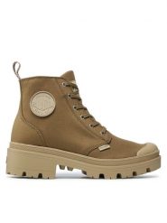 Palladium Trapery Pallabase Twill 96907-204-M Zielony. Zielone śniegowce i trapery damskie Palladium, z materiału. Za 349.99 zł.