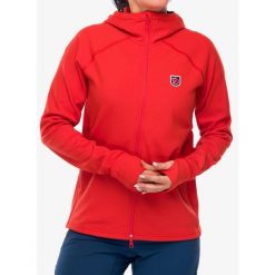 Bluza polarowa damska Fjallraven Expedition Fleece Hoodie. Brązowe bluzy damskie Fjällräven, s, bez wzorów, z polaru, bez kaptura. Za 890.25 zł.