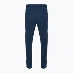 Spodnie męskie Ellesse Inzagi Track. Niebieskie spodnie sportowe męskie Ellesse, m, bez wzorów, z elastanu, na fitness i siłownię. Za 199.99 zł.