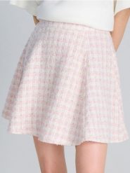 Tweedowa spódnica mini - wielobarwny. Spódnice damskie Sinsay, l, bez wzorów, mini. W wyprzedaży za 39.99 zł.