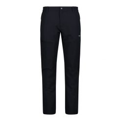 Spodnie męskie turystyczne CMP 34T2947. Czarne spodnie sportowe męskie CMP, m, bez wzorów. Za 323.50 zł.