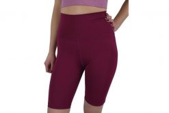 Spodenki sportowe damskie Shorts. Czerwone szorty sportowe damskie Gym Hero, xs, bez wzorów, z elastanu, sportowe, na fitness i siłownię. Za 59.99 zł.
