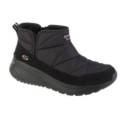 Buty do chodzenia damskie Skechers Bobs Sparrow 2.0 Puffiez. Czarne obuwie sportowe damskie Skechers, bez wzorów, z materiału, trekkingowe. Za 309.99 zł.