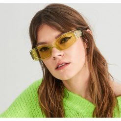 Okulary przeciwsłoneczne - Zielony. Okulary przeciwsłoneczne damskie marki Reserved. Za 49.99 zł.