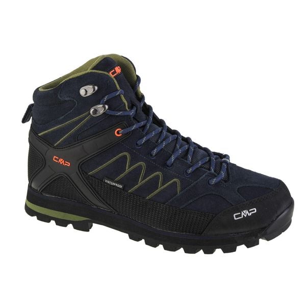 Buty trekkingowe CMP Moon waterprof. Niebieskie trekkingi męskie CMP, outdoorowe. Za 539.00 zł.