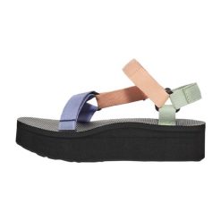 Buty do chodzenia damskie Teva Flatform Universal. Brązowe sandały damskie Teva, bez wzorów, z tkaniny, bez obcasa, bez zapięcia. Za 326.50 zł.