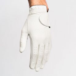 Rękawica do golfa męska Inesis Soft 500 dla praworęcznych. Czarne buty sportowe męskie INESIS, ze skóry, bez zapięcia, na golfa. Za 49.99 zł.