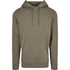 Bluza z kapturem Urban Classics organic basic. Zielone bluzy męskie Urban Classics, m, bez wzorów, z bawełny, z kapturem. Za 212.70 zł.