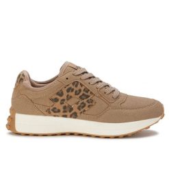 Buty damskie sneakersy sportowe Lotto CALENTO AN. Brązowe obuwie sportowe damskie Lotto, bez wzorów, z jeansu, trekkingowe. Za 139.00 zł.