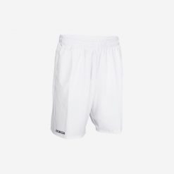 Spodenki do hokeja na trawie męskie Korok FH500. Białe krótkie spodenki sportowe męskie KOROK, m, bez wzorów, z elastanu. W wyprzedaży za 59.99 zł.