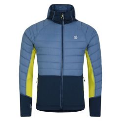 Męska Kurtka Hybrydowa Descending. Niebieskie kurtki sportowe męskie Dare 2b, m, bez wzorów, z puchu, trekkingowe. Za 127.99 zł.