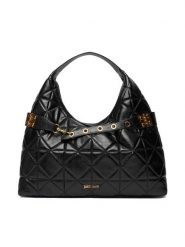 Just Cavalli Torebka 79RA4BI5 ZSD24 Czarny. Czarne torebki do ręki damskie Just Cavalli, bez wzorów, ze skóry, bez dodatków. Za 749.99 zł.