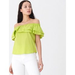 Bluzka off shoulder - Żółty. Bluzki damskie House. Za 59.99 zł.