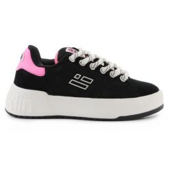 Buty D.Franklin Key Classic DFSH402001-BLAC czarne. Czarne obuwie sportowe damskie bez wzorów, z materiału. Za 435.61 zł.