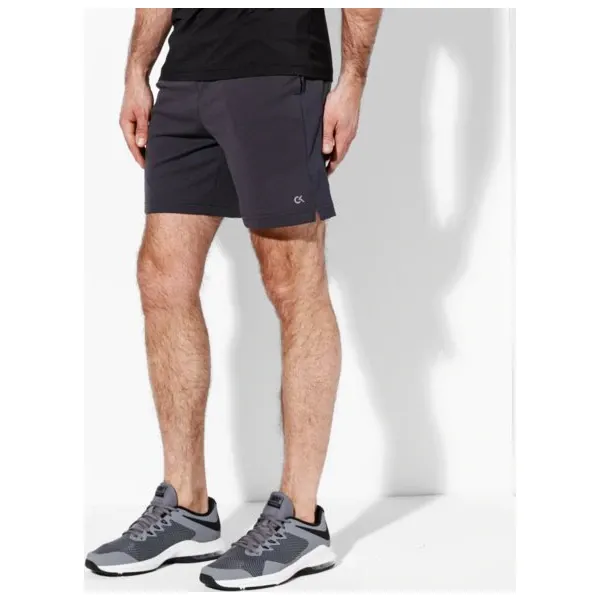 Calvin Klein Szorty Training , szary, rozmiar M. Szare krótkie spodenki sportowe męskie Calvin Klein, m, bez wzorów, z materiału. W wyprzedaży za 189.99 zł.