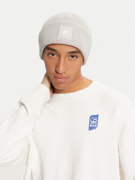 Adidas Czapka Cuffed Beanie IT4643 Szary. Szare czapki i kapelusze damskie Adidas, na zimę, bez wzorów, z poliesteru. Za 99.99 zł.