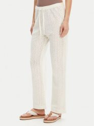 Roxy Spodnie materiałowe ERJX603437 Écru Regular Fit. Spodnie materiałowe damskie Roxy, m, bez wzorów, z bawełny. Za 169.99 zł.