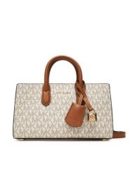 MICHAEL Michael Kors Torebka Empire Medium 32T5G8EW6V Beżowy. Brązowe torebki do ręki damskie MICHAEL Michael Kors, bez wzorów, ze skóry, bez dodatków. Za 809.99 zł.