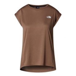 The North Face Koszulka Tanken Nf0A8Bs21Hx. Brązowe koszulki sportowe damskie The North Face, s, bez wzorów, bez kołnierzyka, bez ramiączek. Za 121.99 zł.