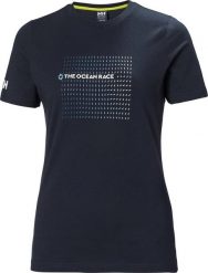 Helly Hansen HELLY HANSEN W THE OCEAN RACE T-SHIRT 20352 597 XS. T-shirty damskie Helly Hansen, xs, bez wzorów, bez kołnierzyka. Za 159.99 zł.