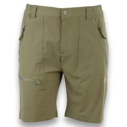 Spodenki Ande New Palma Dorośli. Zielone krótkie spodenki sportowe męskie ANDE, s, bez wzorów, z elastanu, trekkingowe. Za 236.99 zł.