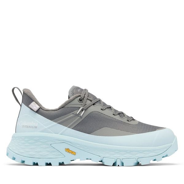 Trekkingi Columbia. Szare obuwie sportowe damskie Columbia, bez wzorów, trekkingowe. Za 599.99 zł.