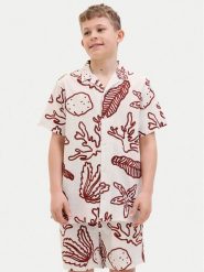 Jack & Jones Junior Koszula Luke 12277298 Écru Relaxed Fit. Koszule dla chłopców Jack & Jones Junior, bez wzorów, z bawełny, bez kołnierzyka, bez ramiączek. Za 119.99 zł.