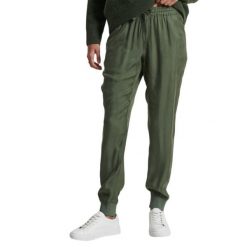 Spodnie turystyczne damskie Superdry Studios Supro Woven Jogger. Zielone spodnie sportowe damskie Superdry., xs, bez wzorów, z wiskozy, trekkingowe. W wyprzedaży za 193.00 zł.