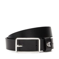 Pasek Damski Calvin Klein. Czarne paski damskie Calvin Klein, bez wzorów. Za 159.99 zł.