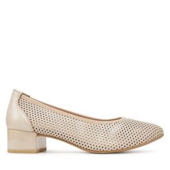 Półbuty Caprice. Półbuty damskie Caprice, bez wzorów, bez obcasa, na obcasie, bez zapięcia. Za 219.99 zł.