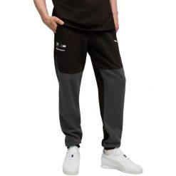 Spodnie męskie Puma Bmw Mms tech Pants. Czarne spodnie materiałowe męskie Puma, m, bez wzorów, z bawełny, na fitness i siłownię. Za 590.00 zł.