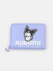 Portfel z imitacji skóry Kuromi - wielobarwny. Portfele damskie Sinsay, bez wzorów, ze skóry. Za 19.99 zł.