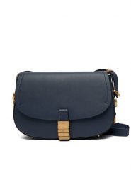 PINKO Torebka Saddle Mini PE PLTT 103831 A1ZX Niebieski. Niebieskie listonoszki damskie Pinko, bez wzorów, ze skóry, bez dodatków. Za 1,489.00 zł.