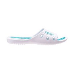 Klapki damskie Aquawave Manusa WMNS - białe, Rozmiar buta 39. Białe klapki damskie AQUAWAVE, bez wzorów, wakacyjne, bez obcasa. Za 44.99 zł.