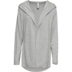 Kardigan dresowy bonprix jasnoszary melanż. Kardigany damskie marki bonprix. Za 54.99 zł.