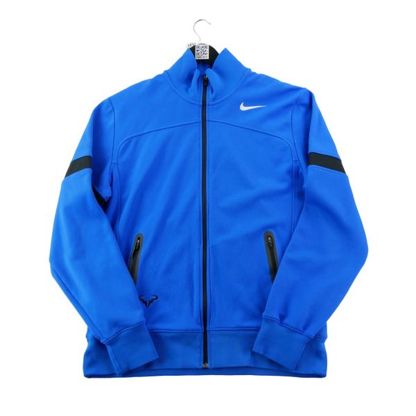 Kurtka Męska US Open 2011 Athletic Fit. Niebieskie kurtki męskie Nike, l, bez wzorów, na fitness i siłownię. Za 393.36 zł.