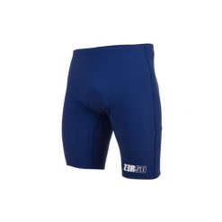 Spodenki triathlonowe Z3R0D Racer Kubik Block. Niebieskie krótkie spodenki sportowe męskie ZEROD, m, bez wzorów, do biegania. Za 436.50 zł.