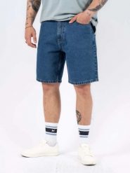 Męskie Spodenki Jeansowe Marcus Justin 2239 Shorts Med. Blue Wash 2-7000168. Niebieskie szorty męskie MARCUS, m, bez wzorów, z jeansu. Za 99.99 zł.