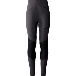 Damskie spodnie turystyczne The North Face Felik Alpine. Szare spodnie snowboardowe damskie The North Face, na zimę, l, bez wzorów, sportowe, narciarskie. Za 649.99 zł.