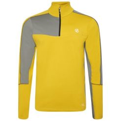 Bluza turystyczna męska Dignify II termiczna z suwakiem. Brązowe bluzy męskie Dare 2b, m, bez wzorów, z dzianiny, bez kaptura. Za 112.69 zł.
