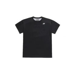 T-shirt Yonex 16841EX. Czarne t-shirty męskie YONEX, s, bez wzorów, z materiału, eleganckie, bez kołnierzyka. Za 325.00 zł.