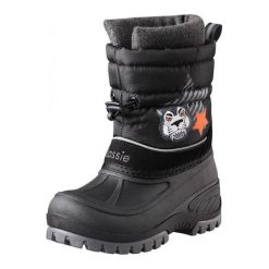 Lassie Dziecięce Śniegowce Czarny 30. Czarne buty zimowe dziewczęce Lassie, z gumy, bez zapięcia. Za 199.00 zł.