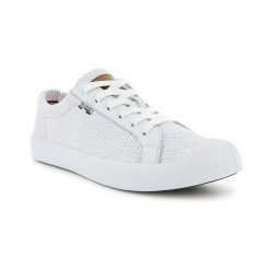 Buty do chodzenia damskie Palladium Boots Pallaphoenix OG Leather. Białe obuwie sportowe damskie Palladium, bez wzorów, z gumy, trekkingowe. Za 472.00 zł.
