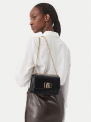 Furla Torebka BAFKACO ARE000 O6000 Czarny. Czarne torebki do ręki damskie Furla, bez wzorów, ze skóry, bez dodatków. Za 1,559.00 zł.