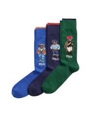 Polo Ralph Lauren Skarpety długie 449P14712001 Kolorowy. Skarpety męskie Polo Ralph Lauren, bez wzorów, z bawełny. Za 269.99 zł.